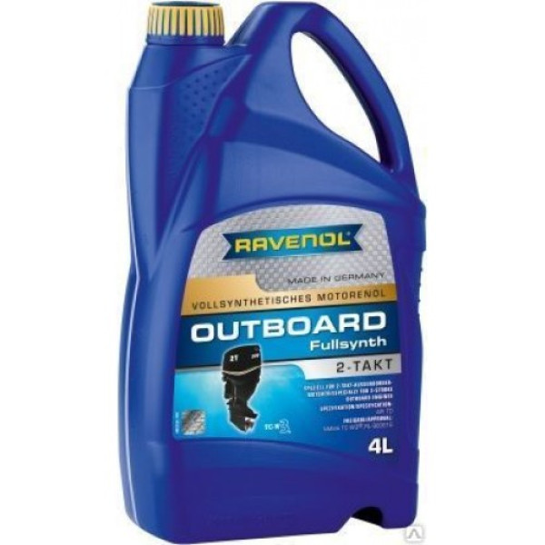 Масло RAVENOL Outboardoel 2T Mineral 4 л в Масло RAVENOL Outboardoel 2T Mineral 4 л в