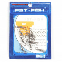 Вертлюг FST-Fish №0, 10 шт