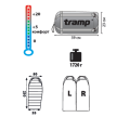 Спальный мешок Tramp Siberia 3000 в 