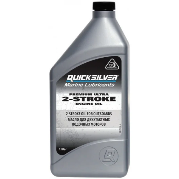 Масло Quicksilver 2-stroke Premium Ultra TCW3 1л 92-8M0170003 в 