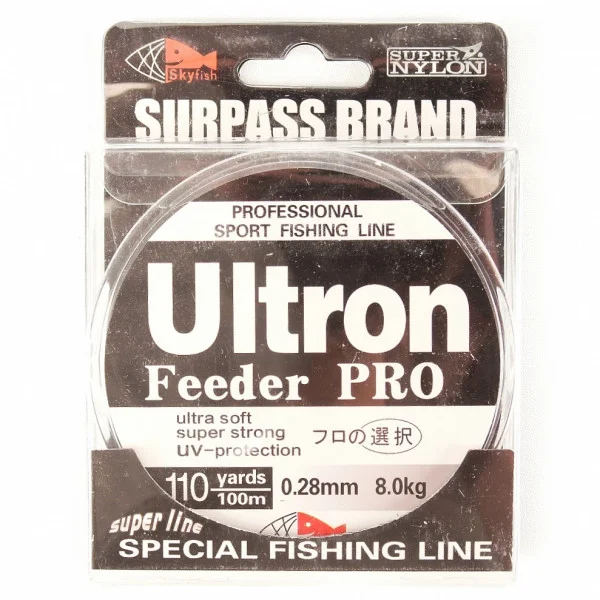 Леска SkyFish Ultron Feeder Pro 0,16 мм 100 метров в 