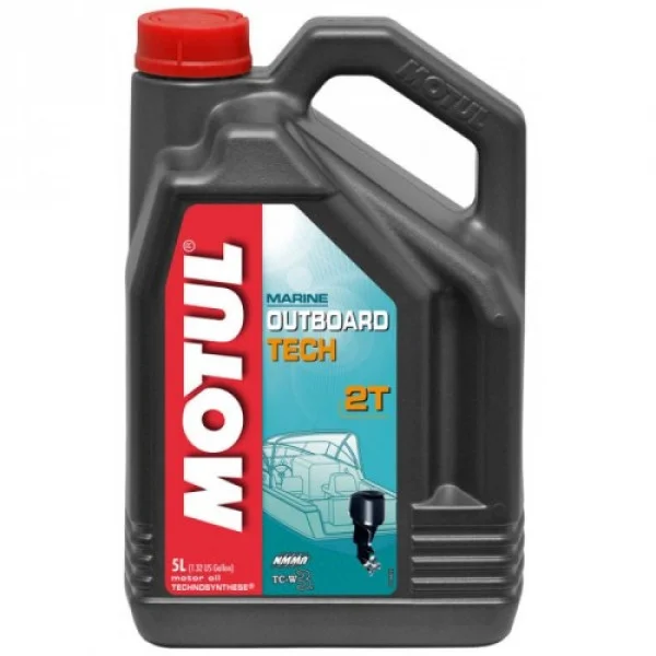 Масло MOTUL OUTBOARD TECH 2T 5л в 