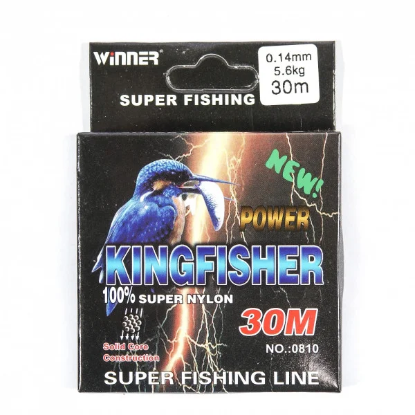 Леска зимняя Winner KingFisher -30C 30 м. 0,10 мм в 